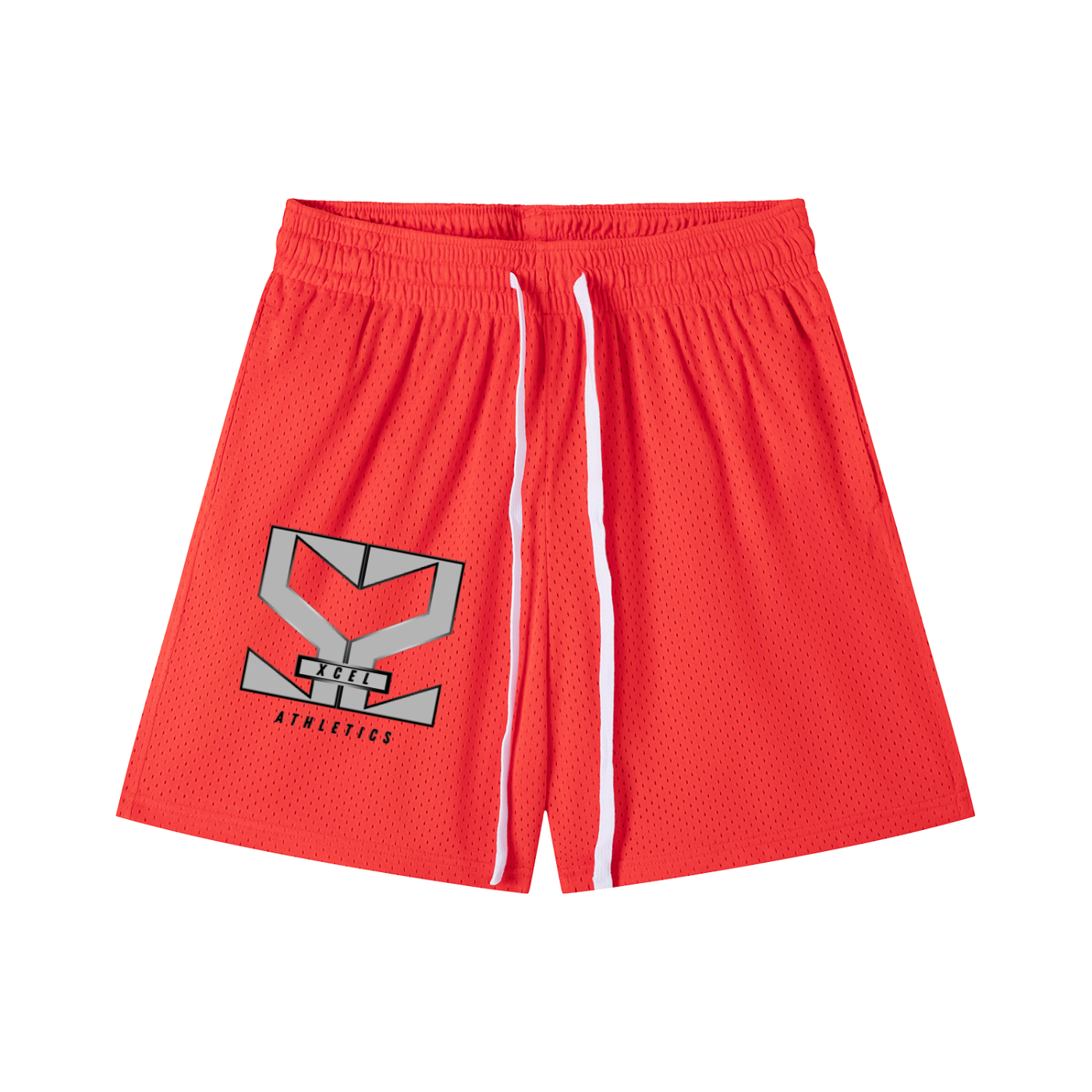 Mesh Drawstring Shorts