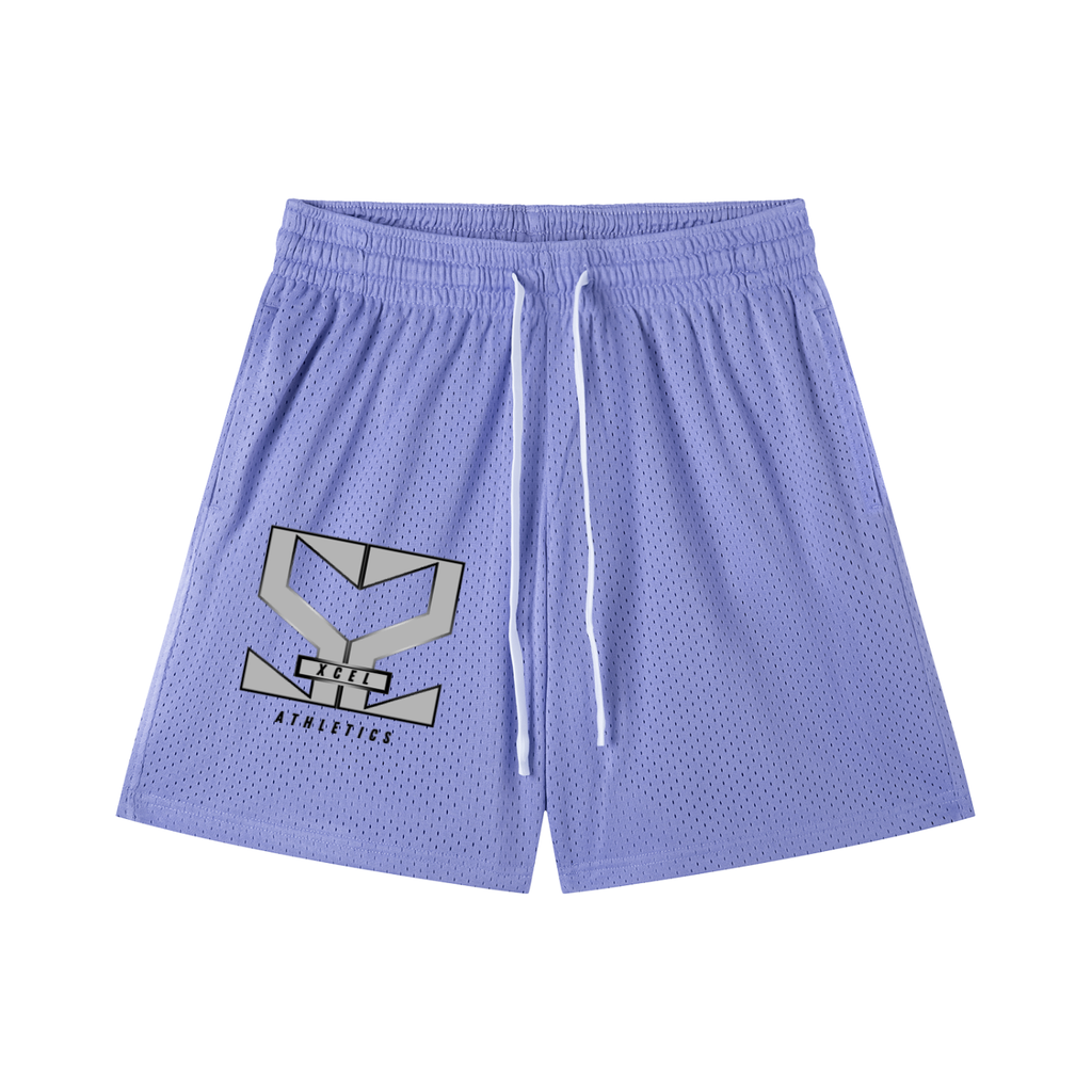Mesh Drawstring Shorts