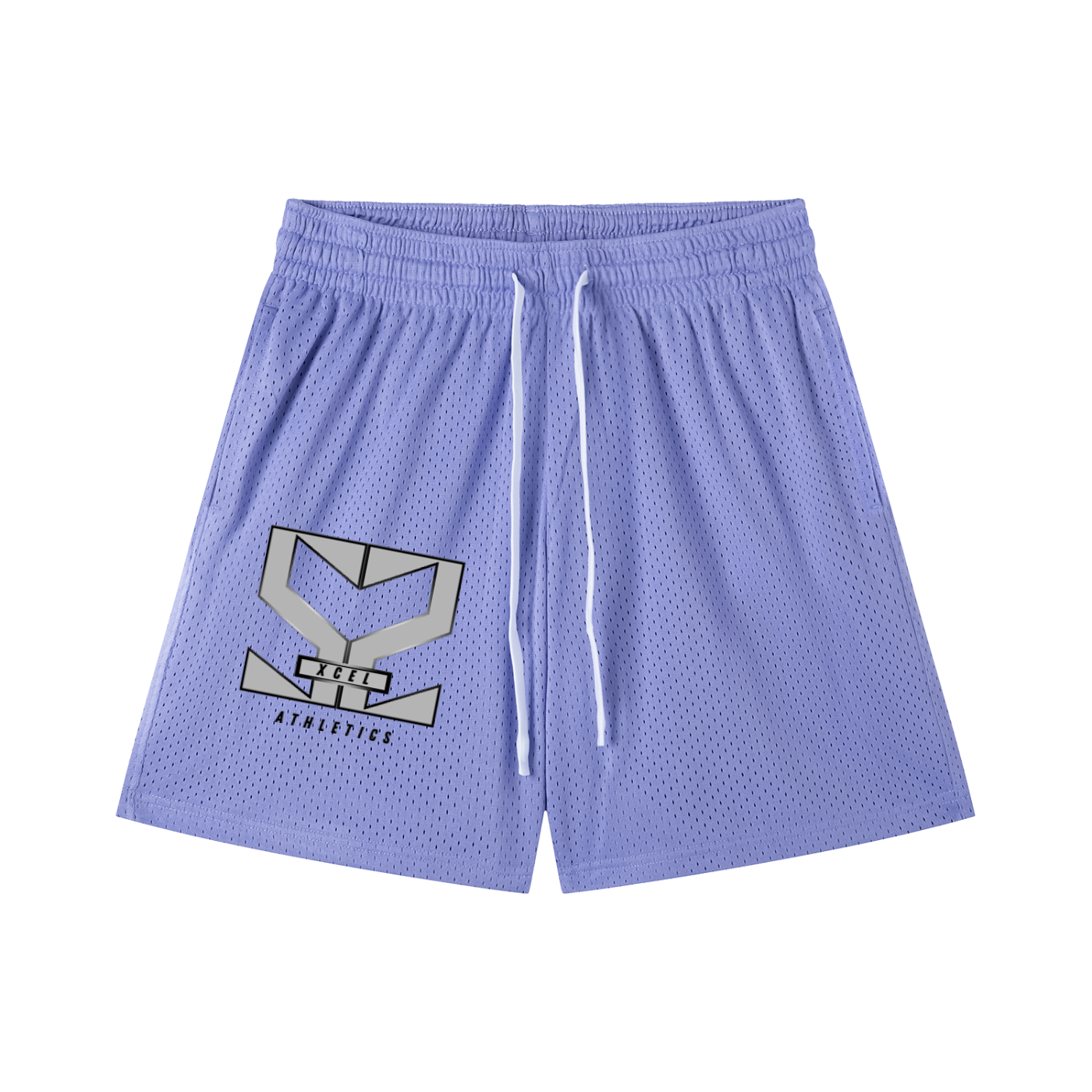 Mesh Drawstring Shorts