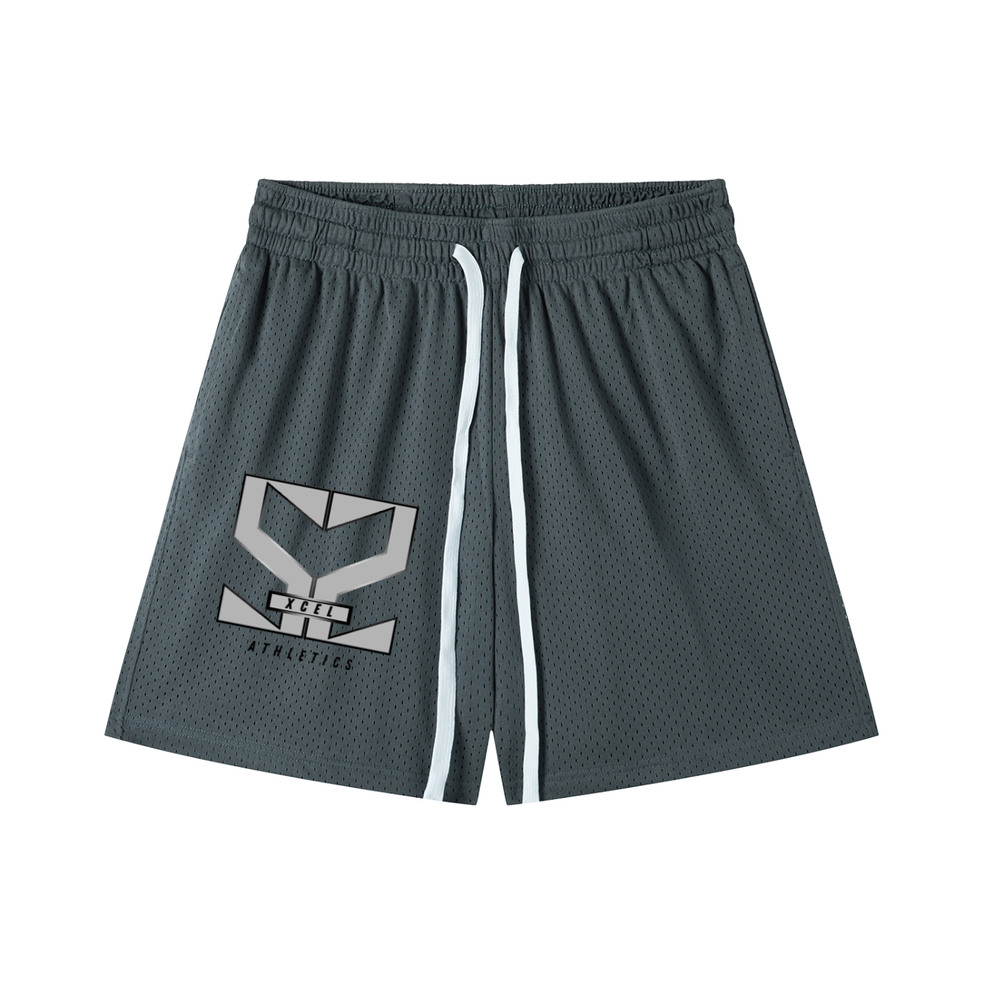 Mesh Drawstring Shorts