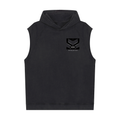 Snow Washed Sleeveless Hoodie