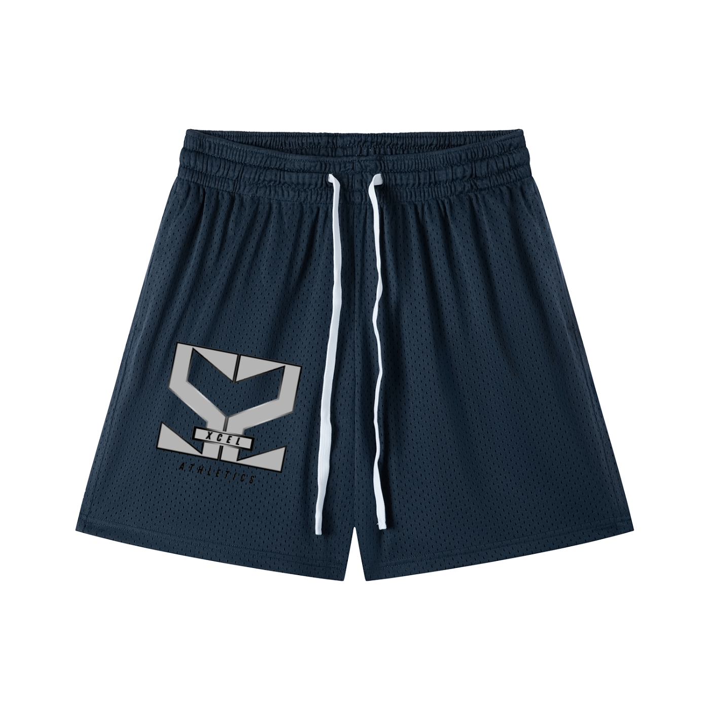 Mesh Drawstring Shorts