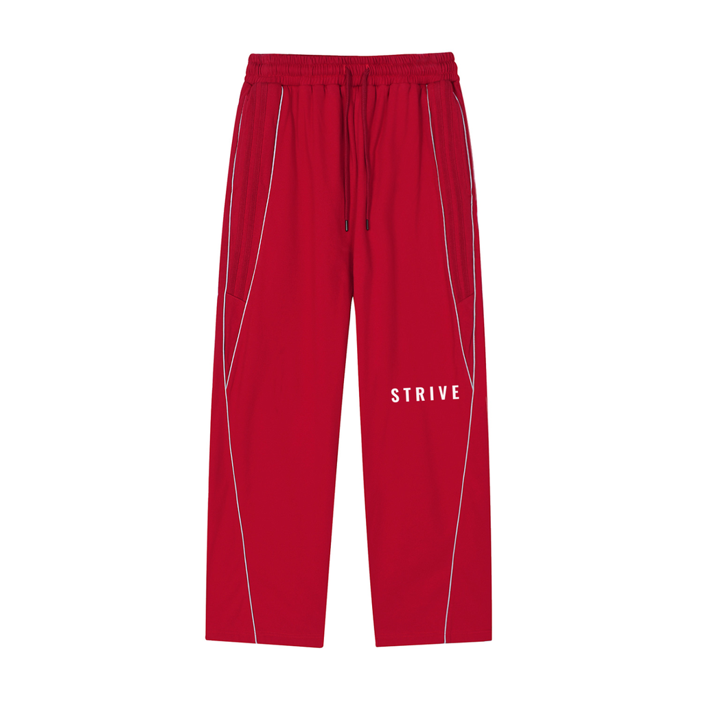 Reflection Striped Straight-Leg Sweatpants